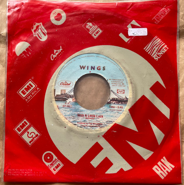 With A Little Luck / Backwards Traveller / Cuff Link